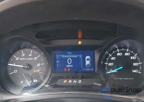 2014 Ford Police Interceptor из США, поврежденный, VIN 1FM5K8AR1EGA71021